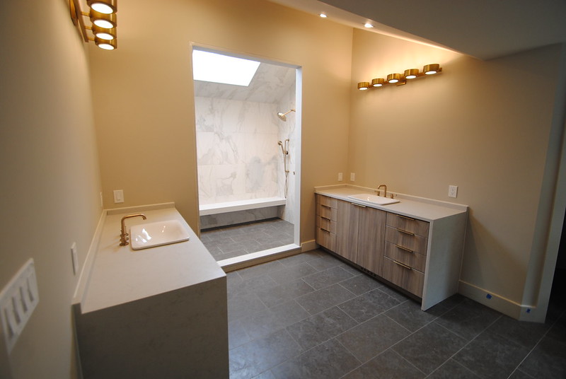 Modern Bathroom Vanity Dual Long