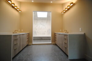 Modern Dual Vanity Bathroom 2